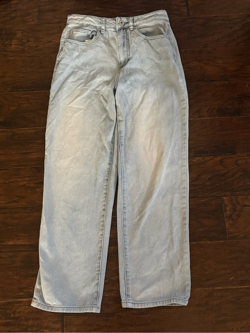 Cotton On Women's Light Blue Straight Leg Jeans